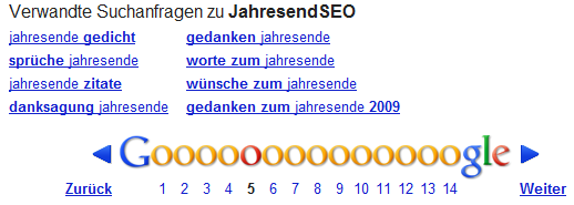 Verwandte Suchanfragen zu JahresendSEO Verwandte Suchanfragen zu JahresendSEO