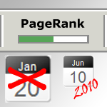 Pagerank Backdate Januar 2011